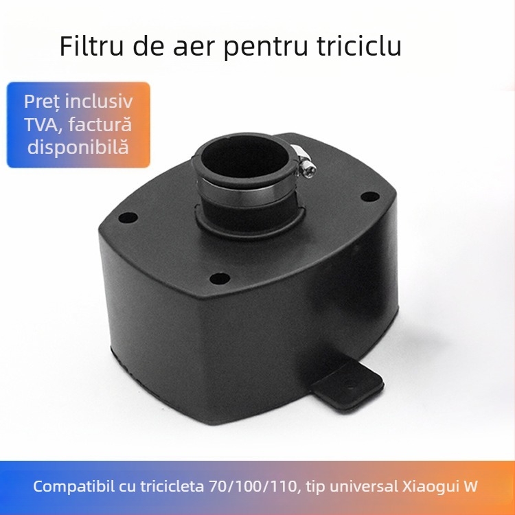 Filtru de aer Mojielong pentru triciclu, tip burete, diametru interior 35 mm