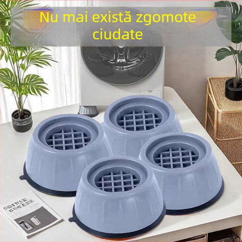 Pernă de sprijin pentru mașina de spălat – antiderapant, antișoc, înălțător pentru electrocasnice