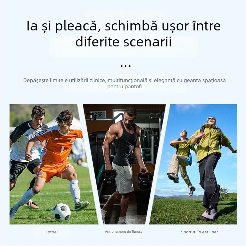 Sac pentru pantofi sport Saipu Wolf, capacitate mare, portabil, stil modern minimalist, codul YDXB02-3