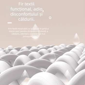 Geacă de alergare reflectorizantă pentru femei, cu guler înalt, mâneci lungi, model cu linii, din amestec poliester-spandex