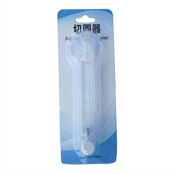 Tăietor manual de hârtie, tăietor circular din acrilic, portabil, marca Great badge