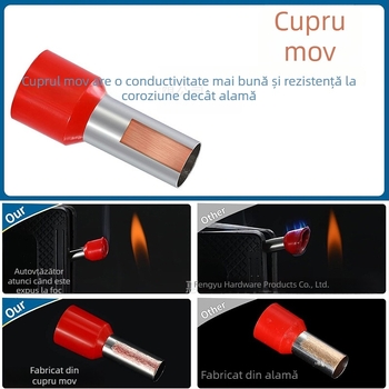 Bloc Terminal de tip Tubular, 1 Poli, EN Terminal Gol, Fengyu Electric
