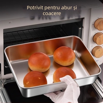Cutie pentru păstrarea prospețimii din oțel inoxidabil 316, clasă alimentară, dreptunghiulară, cu capac etanș, 1–2 L
