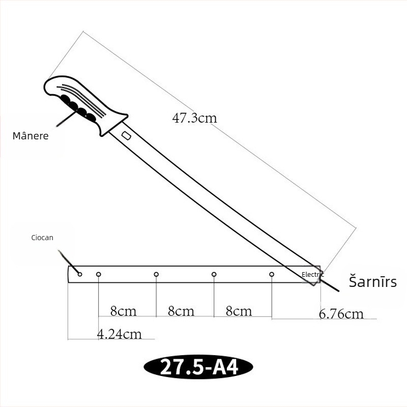 ZEQUAN Tăietor de hârtie cu ghilotină manual - metal, tăiere, 1-10 coli