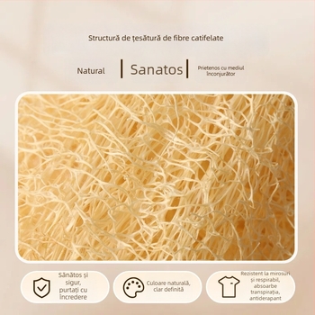 Talpă din loofah natural, dezodorizantă, absorbantă de transpirație, respirabilă, talpă întreagă, unisex, pentru muncă, alergare, sport și pregătire militară