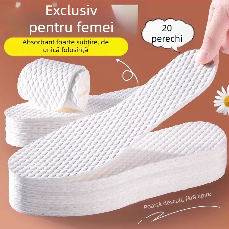Talpă de unică folosință, absorb transpirația, respirante, îngroșate, pentru antrenamente militare, sport și călătorii (YCXXD)