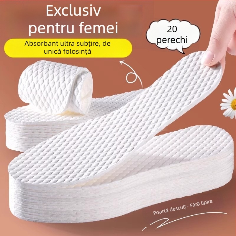 Talpă de unică folosință, absorb transpirația, respirante, îngroșate, pentru antrenamente militare, sport și călătorii (YCXXD)