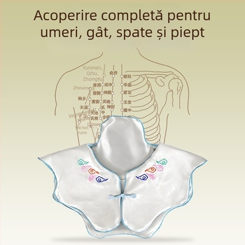 Ai Chuang Protecție electrică pentru umăr și gât cu compresie caldă Mugwort pentru masaj de îngrijire a sănătății