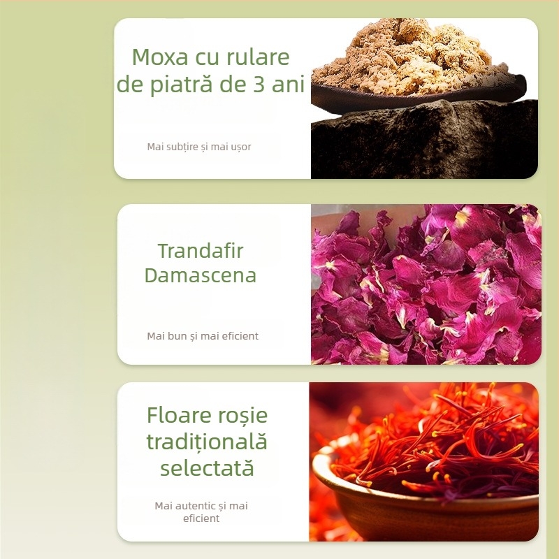 Ai Chuang Protecție electrică pentru umăr și gât cu compresie caldă Mugwort pentru masaj de îngrijire a sănătății