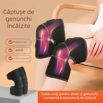 Pernă USB încălzitoare pentru umeri și genunchi de la Jessicaqi (6V, 5W, 40-43°C, control wireless, CE)