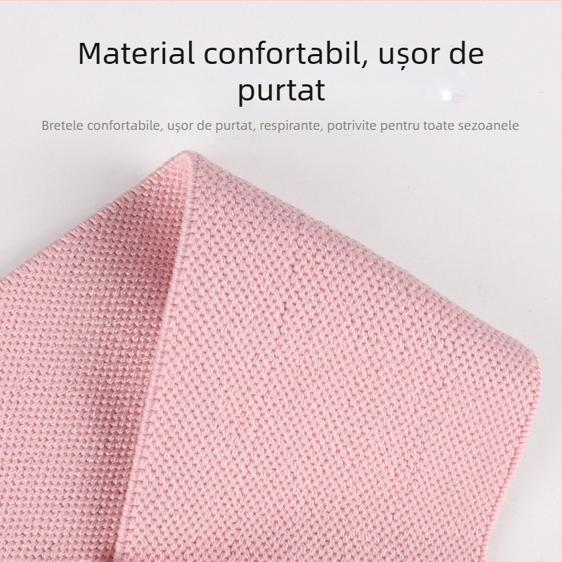 Centură de postură cu spate deschis, curele elastice, susținere pentru piept și corectarea poziției coloanei