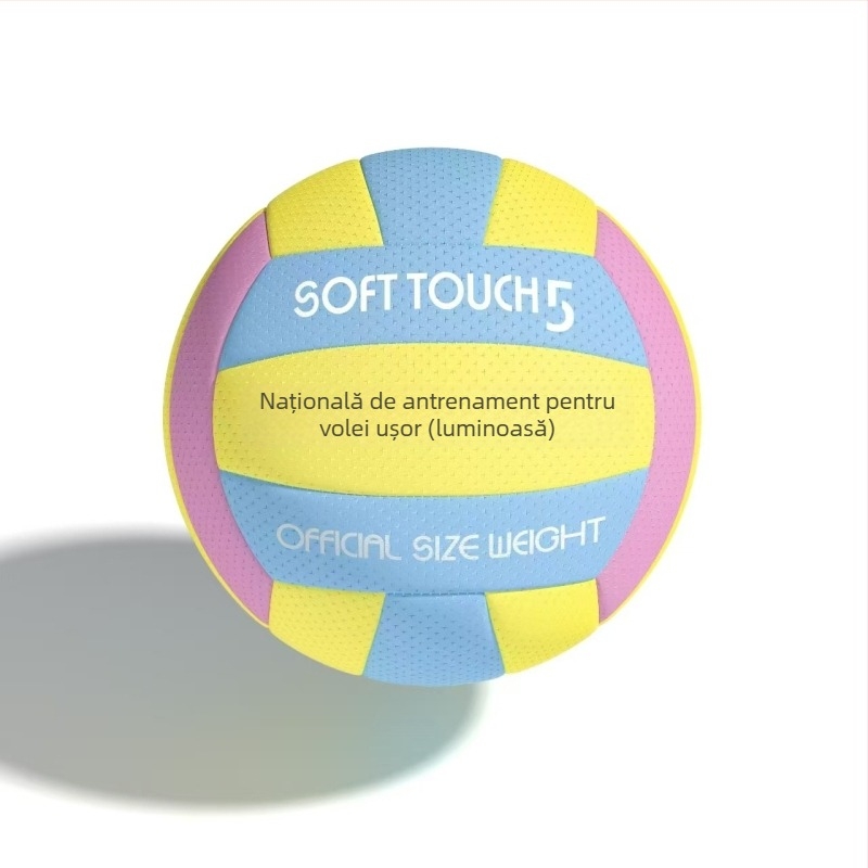 Volei cu aer – minge de volei pentru competiții în sală, PVC, cusută la mașină, siglă imprimată, personalizare disponibilă