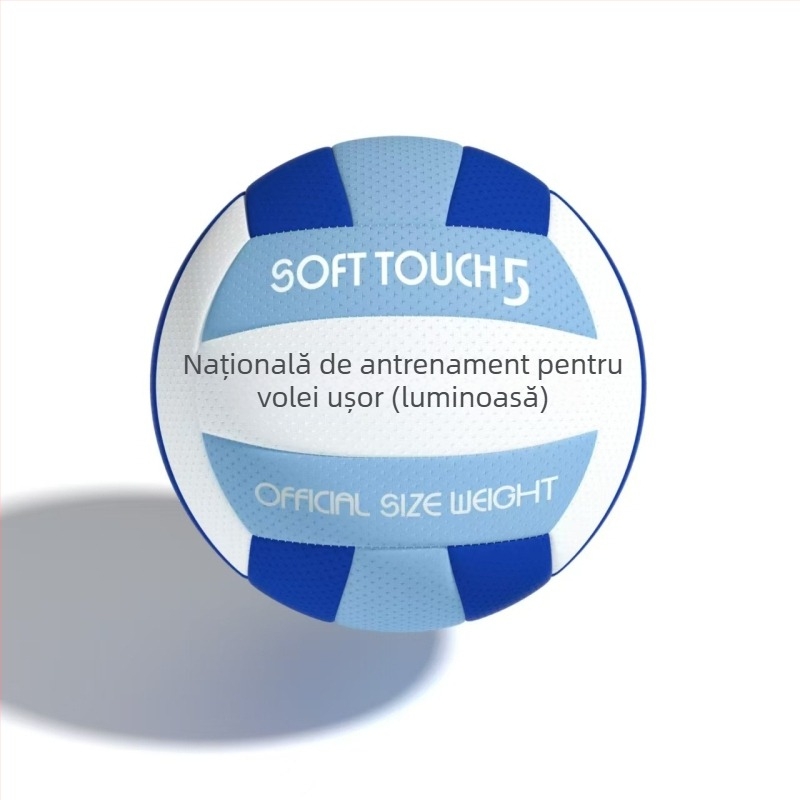 Volei cu aer – minge de volei pentru competiții în sală, PVC, cusută la mașină, siglă imprimată, personalizare disponibilă