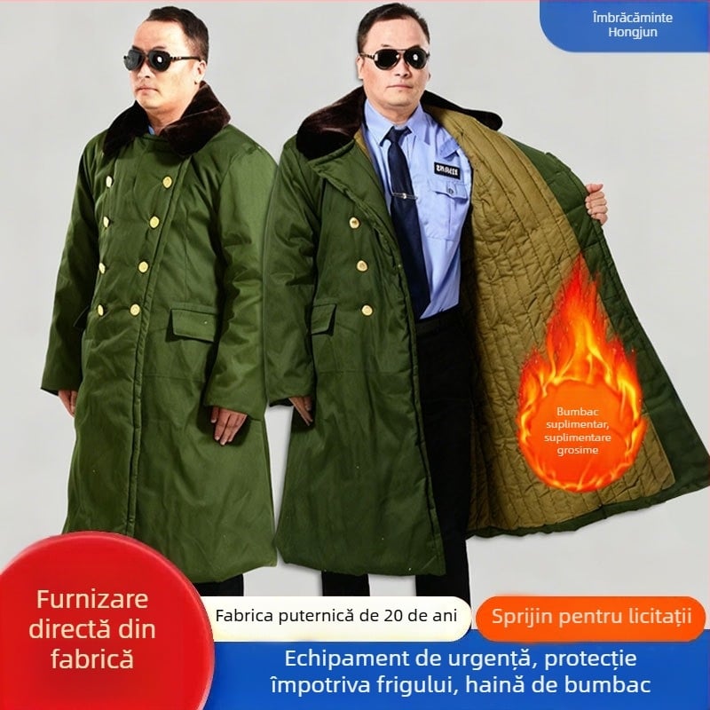 Îmbrăcăminte de antrenament de iarnă, din bumbac, cald, unisex