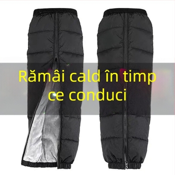 Încălzitoare pentru genunchi și gleznă pentru motociclete electrice – toamnă/iarnă, protecție împotriva vântului pentru genunchi și picioare, unisex