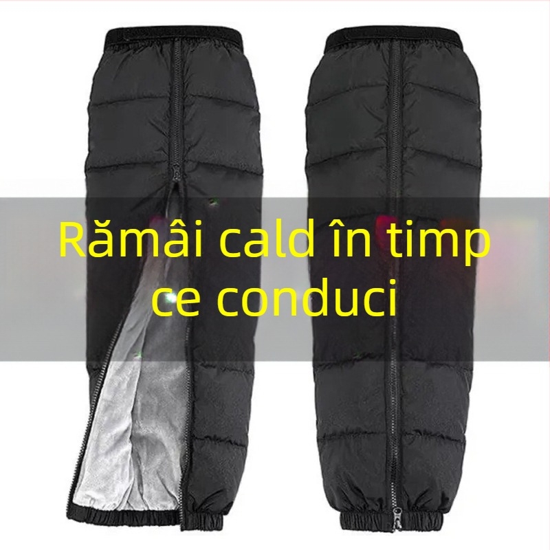 Încălzitoare pentru genunchi și gleznă pentru motociclete electrice – toamnă/iarnă, protecție împotriva vântului pentru genunchi și picioare, unisex