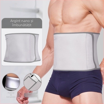 Centură talie pentru transpirație – universală, pentru yoga, protecție talie, fibră de poliester