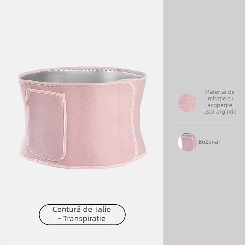 Centură talie pentru transpirație – universală, pentru yoga, protecție talie, fibră de poliester
