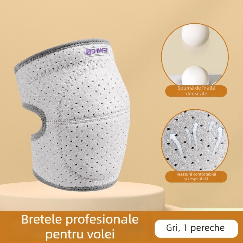 Tartini Genunchiere - Materiale: fibre de poliester, SBR; Protecție pentru genunchi; Potrivit pentru alergare, dans, fitness