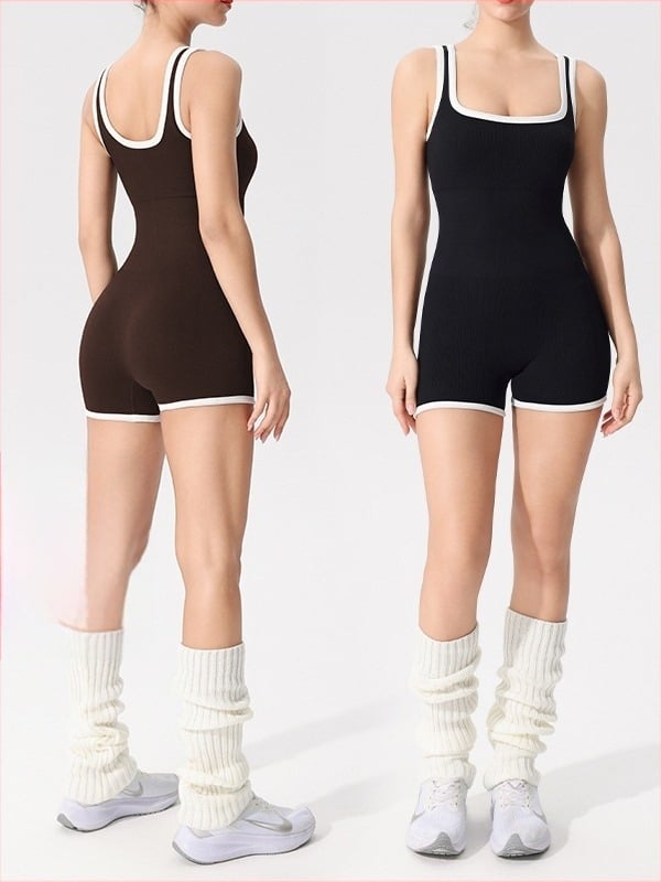 Costum de yoga pentru femei, într-o singură piesă, cu padding pentru bust, Material evacuează umezeala, compoziție 90% nylon, 10% spandex, pentru aero-yoga