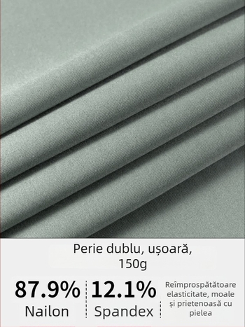 Tricou de yoga cu maneci scurte, respirabil, uscare rapidă, țesătură Cloud Sense Pro, compoziție nylon 87,9% și spandex 12,1%, croială Slim-fit