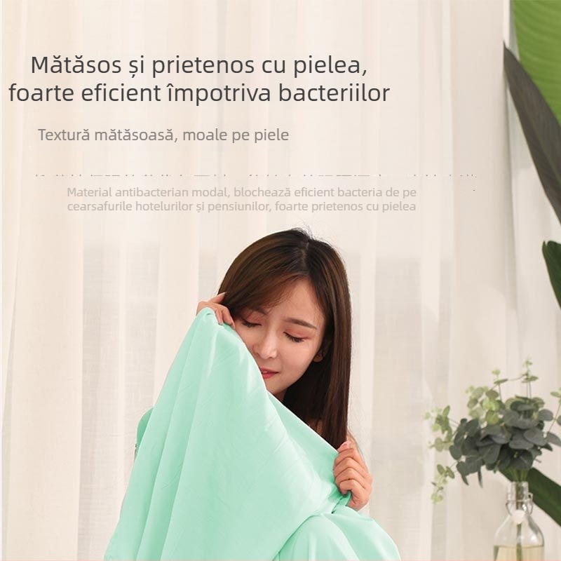 Explorer liner pentru sac de dormit din modal, stil plic, pentru adulți, 410 g