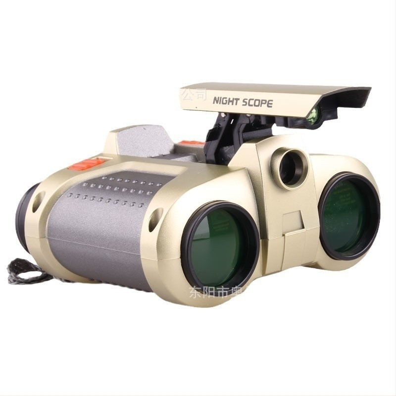 Obest JYW-1226 Binoclu pentru copii cu vedere nocturnă, 4x30, iluminat, telescop jucărie