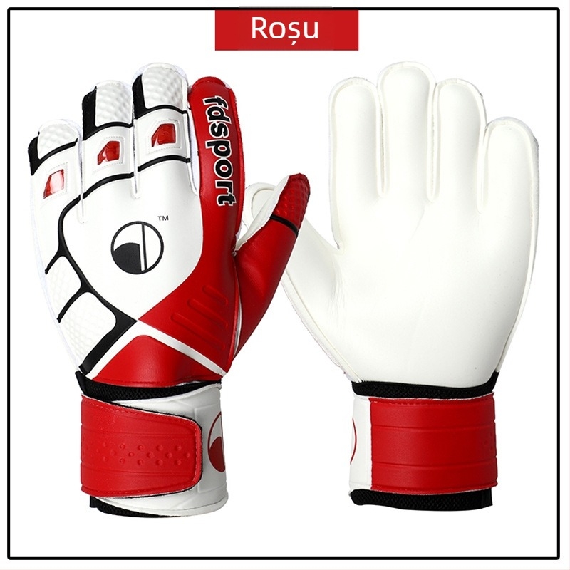 Mănuși de portar pentru fotbal, latex, respirabile, rezistente la abraziune, anti-alunecare – FDsport