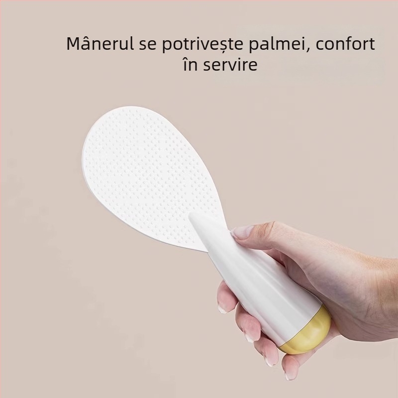 Lingură de orez – Mingtong, material PP, stil modern, finisaj lucios, lingură pentru adulți
