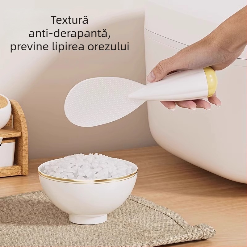 Lingură de orez – Mingtong, material PP, stil modern, finisaj lucios, lingură pentru adulți