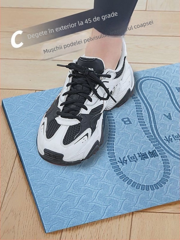 Covor de genuflexiuni pentru începători - TPE, 6 mm, covor de yoga pentru acasă, personalizabil