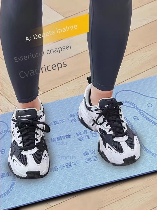 Covor de genuflexiuni pentru începători - TPE, 6 mm, covor de yoga pentru acasă, personalizabil