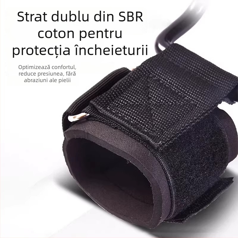 Cârlig ajutător pentru tracțiuni la bara suspendată — protecție metalică pentru încheietură, pentru adulți, fitness și deadlift
