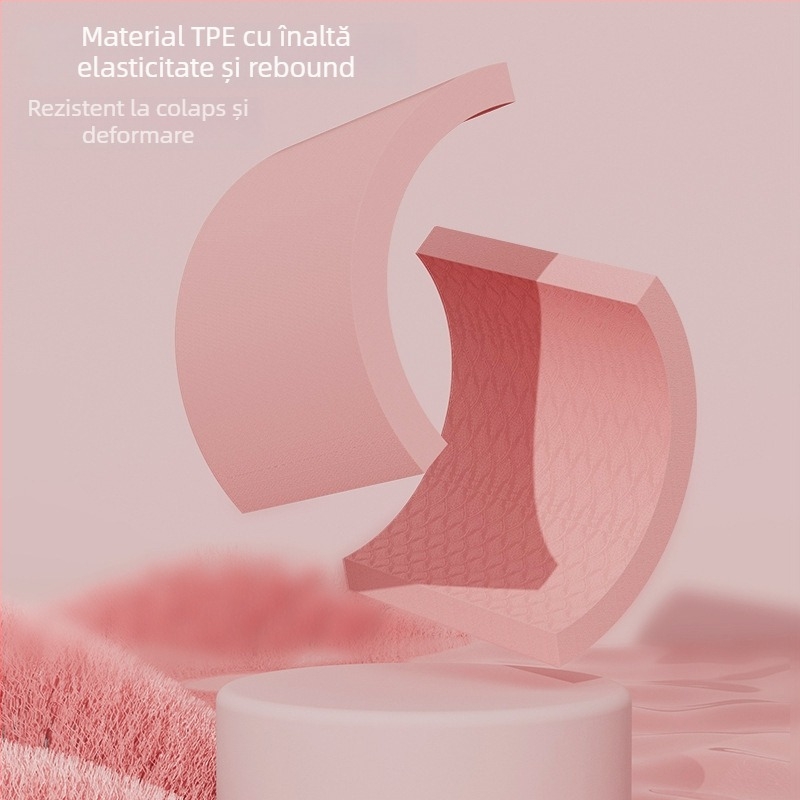 Padă de echilibru cu model în dungi — Three Brahma, TPE, 600 g, 4 mm