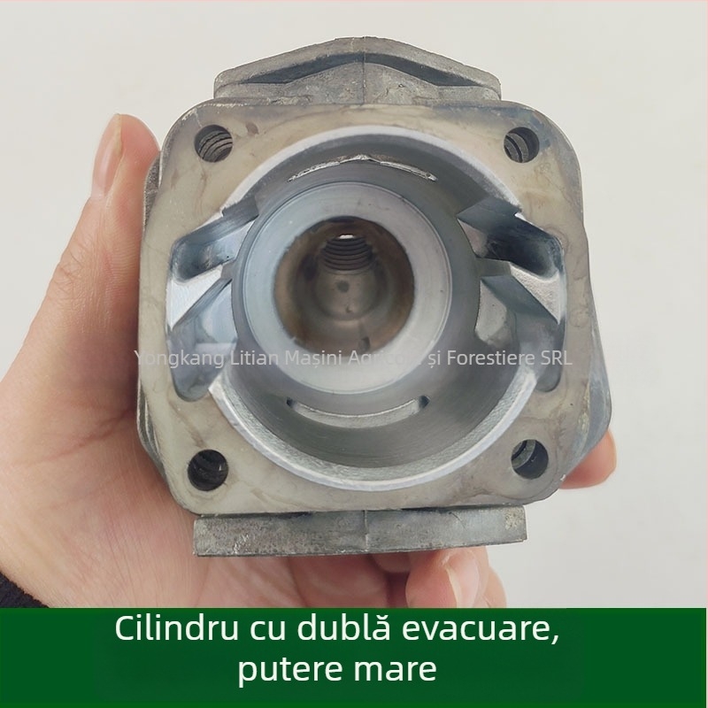 Set cilindru pentru motofierăstrău, inel piston și rulment cu role, model 5200/58