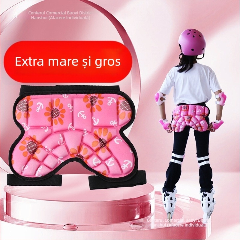 Protecții pentru șolduri la patinaj pentru copii – material burete, model tb-0828, protecție încheietură