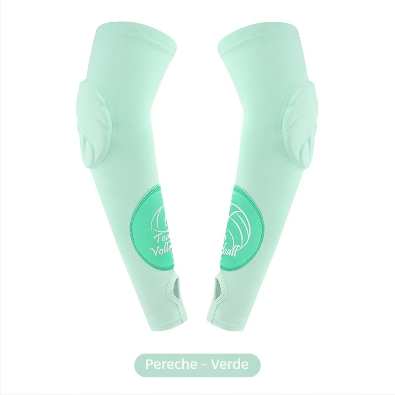 Cotiere pentru volei, din bumbac sintetic cu față dublă, protecție pentru cot pentru adulți