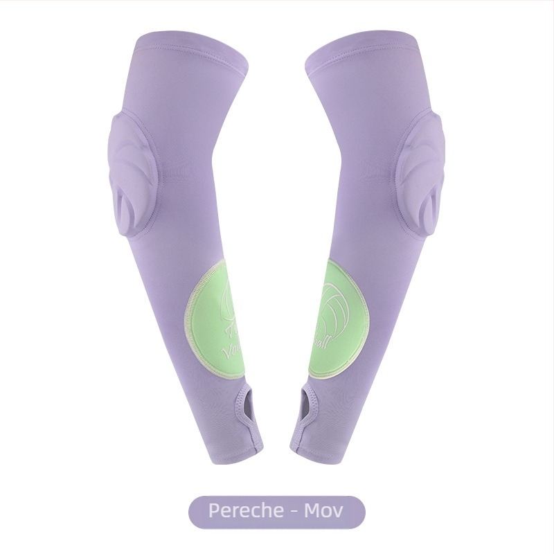 Cotiere pentru volei, din bumbac sintetic cu față dublă, protecție pentru cot pentru adulți