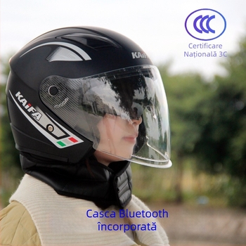 Cască pentru vehicul electric, ABS, stil 3/4, certificare 3C, universal pentru toate anotimpurile