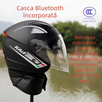 Cască pentru vehicul electric, ABS, stil 3/4, certificare 3C, universal pentru toate anotimpurile