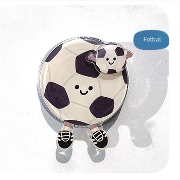 Suport magnetic pentru telefon, design drăguț și creativ cu motiv tenis de masă/badminton – din plastic, personalizabil, pandantiv decorativ