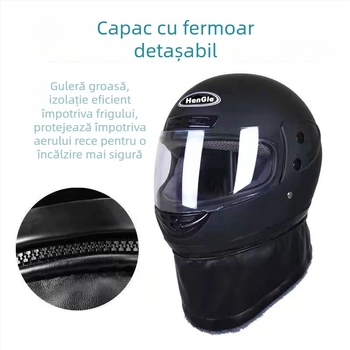 Casca full-face Hengle din polipropilen pentru adulți, pentru trotineta electrică