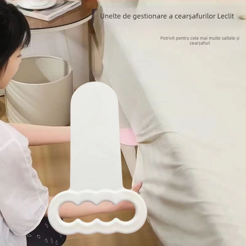 Organizator pentru lenjerie și saltea – dispozitiv de ridicare și fixare antiderapant, plastic, stil creativ, Jihai Extended Organizer, lansare 2024