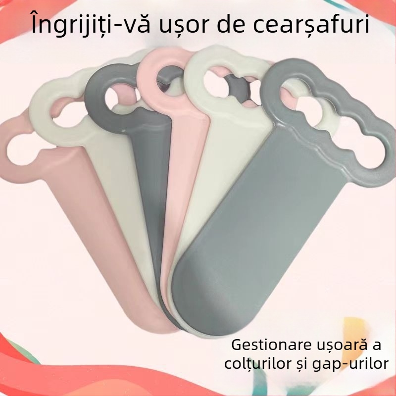 Organizator pentru lenjerie și saltea – dispozitiv de ridicare și fixare antiderapant, plastic, stil creativ, Jihai Extended Organizer, lansare 2024