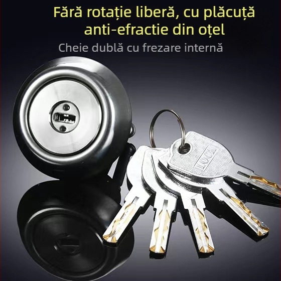 Încuietoare de ușă din cupru, tip ball-type, model 9219, stil american