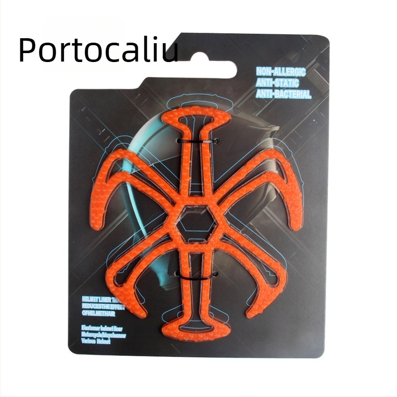 Înveliș interior pentru cască de ciclism – inserție din silicon respirabil, protecție pentru masajul capului, DRCK HROS, unisex, culoare solidă, cu logo imprimat