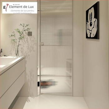 Gresie porțelan glazurată pentru pereți interiori, suprafață cu iluminare difuză, stil vânt liniștit, model 6620-72