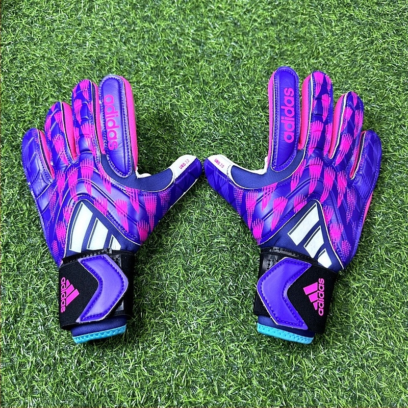 Mănuși de portar pentru fotbal, cu curele, latex, Miketon, unisex, rezistente la uzură