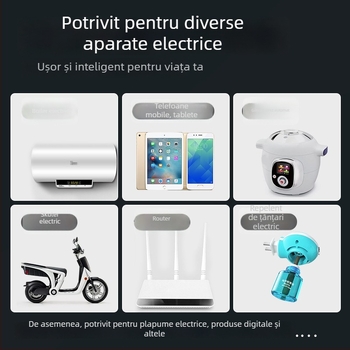 Pinhe Priză Inteligentă cu Timer, Certificare CCC și Protecție Împotriva Supraîncărcării pentru Încărcarea EV și a Telefonului