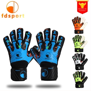 Mănuși de portar fotbal cu palmă din Latex și zece protecții pentru degete pentru antrenamente școlare – Flying Shield